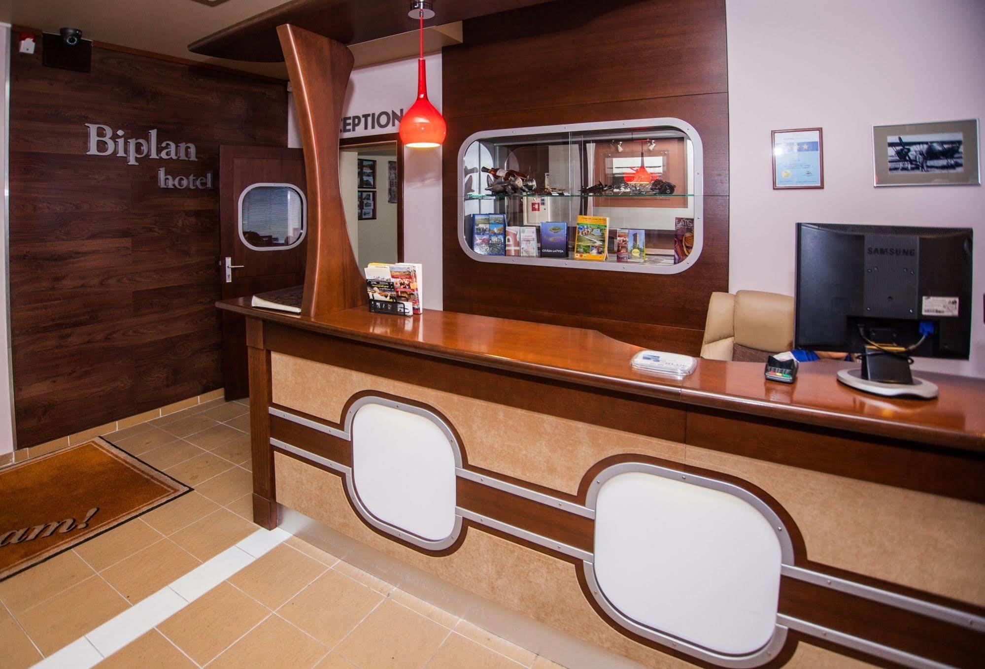 Biplan Hotel Daugavpils Exterior foto